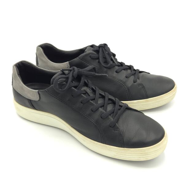 ECCO Soft 7 Men\'s Size 12 black Leather Sneakers main image 8